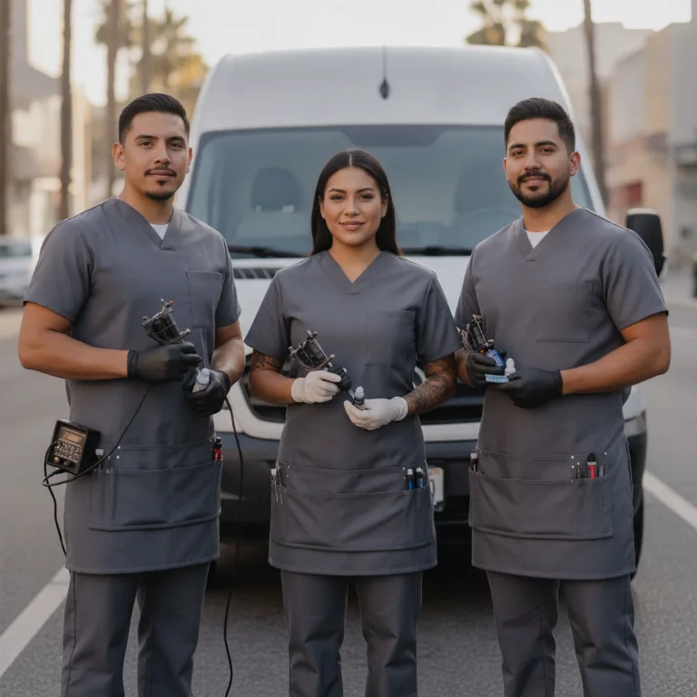 Tatuador equipo en Heroica Matamoros